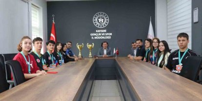 Dünya Kupası’ndan Kayseri’ye madalya yağmuru