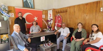 Çaycuma Kent Konseyi’nden Kızılay Şubesine Ziyaret
