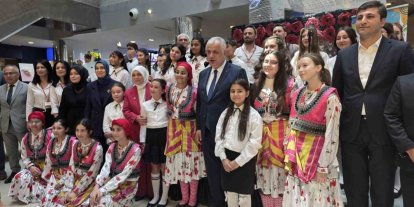 Kasım Aktaş ortaokulu’ndan yıl sonu sergisi