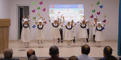 Aydıntepe’de 4-6 Yaş Kur’an kursu kapanış programı düzenlendi