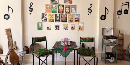 Bu kafede her şey nostaljik