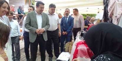 Havran’da Halk Eğitimi Merkezi yıl sonu sergisi açıldı