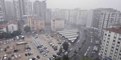 Kayseri’yi sağanak yağış vurdu
