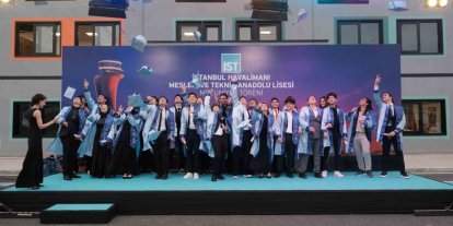 İstanbul Havalimanı Mesleki ve Teknik Anadolu Lisesi ilk mezunlarını verdi