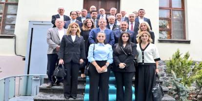 Kars Valisi Ziya Polat Yerel Kalkınma Paneli Heyetini Makamında Ağırladı