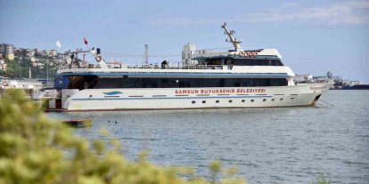 Samsun gezinti gemileri, yeni sezonda turlara başladı