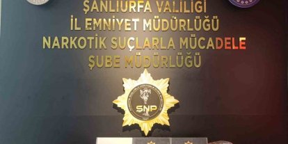 Şanlıurfa’da uyuşturucu operasyonu: 3 gözaltı
