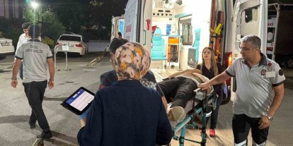 Kahta ilçesinde bıçaklı kavga: 1 yaralı