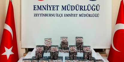 Zeytinburnu’nda 11 bin 60 sentetik ecza ele geçirildi