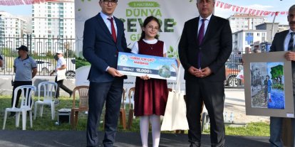 Yeşilyurt’ta çevre bilinci ödüllendirildi