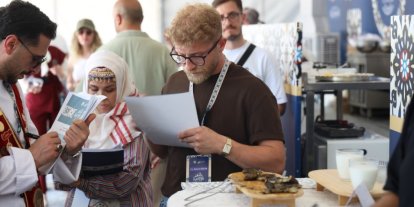 Gastronomi festivalinde lezzet şöleni