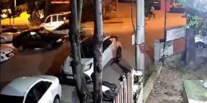 Yaralamalı zincirleme kazanın görüntüleri ortaya çıktı