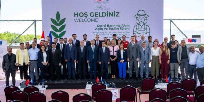 Malatya’da tarım işçileri için modern proje