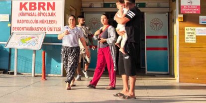 Mangal ateşine düşen çocuk yaralandı