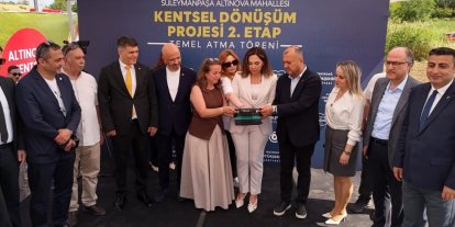 Tekirdağ’da depreme dayanıklı yaşam için yeni adım: Altınova Kentsel Dönüşüm Projesi’nde ikinci etabın temeli atıldı