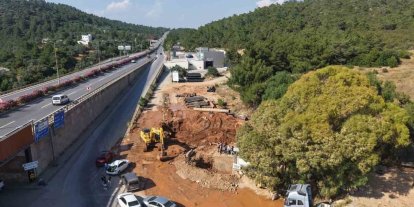 Torba ana depo hattı üçe ayrılarak Bodrum geneli su kesintisinin önüne geçiliyor