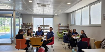 Öğrencilere polislik mesleği tanıtıldı