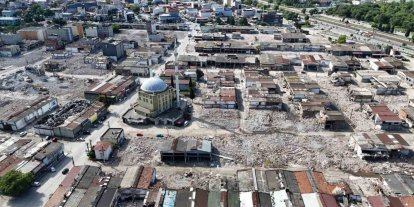 Gülsan Sanayi Sitesi’nde yıkımlar devam ediyor