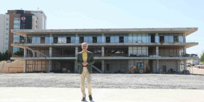 Çayırova Spor Lisesi inşaatının yüzde 80’i tamamlandı