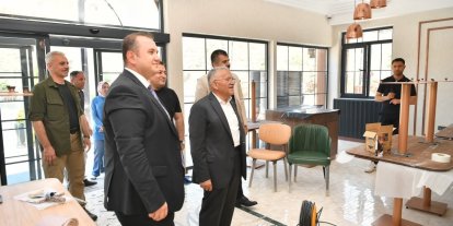 Başkan Büyükkılıç, MÜLHEM Kayseri Mutfağı’nda incelemelerde bulundu
