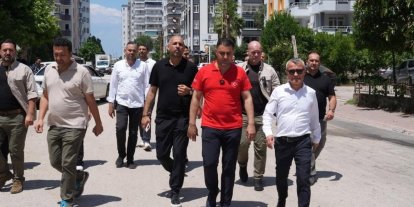 Başkan Kozay, Güzelyalı’da vatandaşlarla buluştu