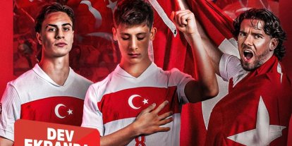 Dev ekranda milli maç heyecanı