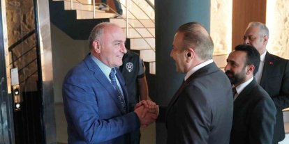Duhok Ticaret ve Sanayi Odası ile IKBY heyetinden ETSO’ya ziyaret