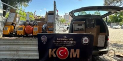 Kayseri’de 1 milyon 50 bin adet makaron ele geçirildi: 1 gözaltı
