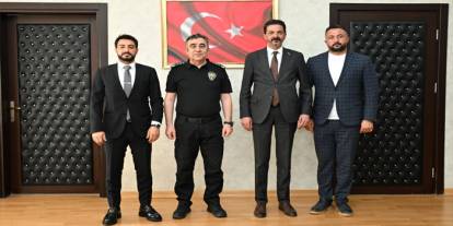 MÜSİAD Kars Şubesinden İl Emniyet Müdürü Murat Abdullah Tombul’a Ziyaret