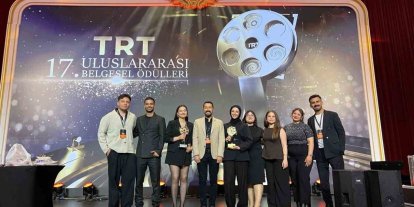 KBÜ belgesellerinden TRT ödüllerinde çifte başarı