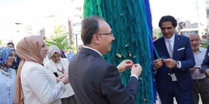 Siirt’te atık malzemeler sanat eserine dönüştü