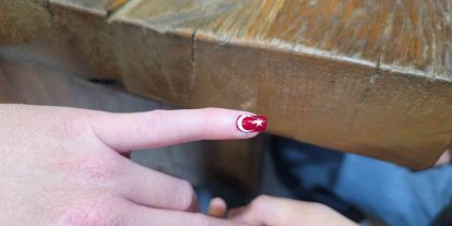Milli Takım heyecanı tırnaklara yansıdı