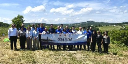 Sinop’ta ceza infaz personellerinden geleceğe yeşil miras