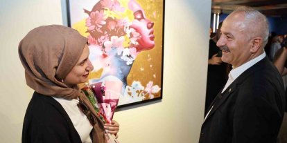 Gebze’de kursiyerlerden "Modern Yansımalar" sergisi