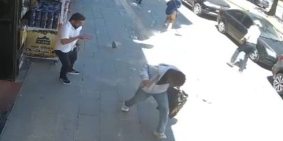 Van’da korku dolu anlar: Saniyelerle kurtuldular