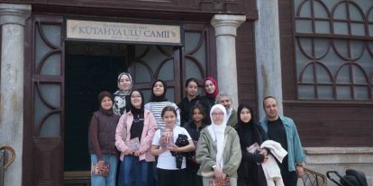 Kütahya’da çocuklar vakıf kültürünü tarihi mekânlarda öğrendi
