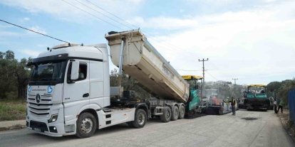Balıkesir’in dört bir yanında yollara Büyükşehir dokunuşu