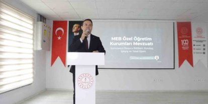Özel öğretim kurumları müdürleri toplantısı gerçekleştirildi