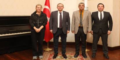 Vali Ziya Polat, Hindistan Büyükelçiliği Heyetini Kabul Etti