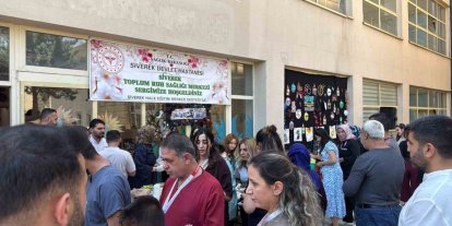 Siverek’te ruh sağlığı hastalarının el emeği ürünleri sergilendi