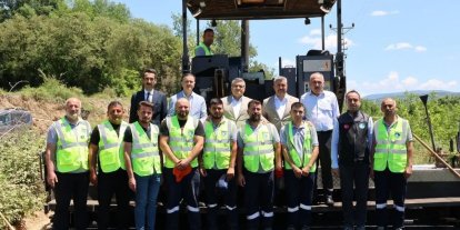 Sinop’ta asfalt sezonu başladı