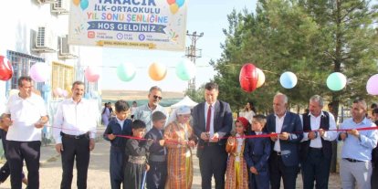 Cizre Yakacık İlk ve Ortaokulunda yıl sonu şenliği