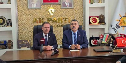 Bakan Tekin: "Derslik başına düşen öğrenci sayısı Türkiye genelinde 20’li rakamlara düştü"