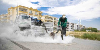 Mersin’de sinek ve haşerelere karşı yoğun mesai