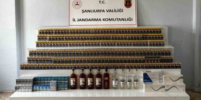 Şanlıurfa’da 2 bin 558 paket gümrük kaçağı sigara ele geçirildi