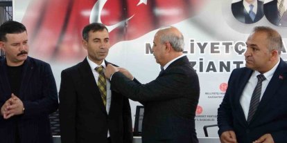 Gaziantep’te partisinden istifa eden 300 kişi MHP’ye katıldı