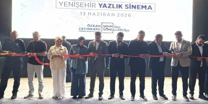 Yenişehir Yazlık Sineması 13 yıl sonra törenle açıldı