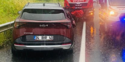 Ordu’da 3 aracın karıştığı kazada 6 kişi yaralandı