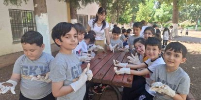 Doğa dostu GKV’li miniklerden tabiata dokunuş