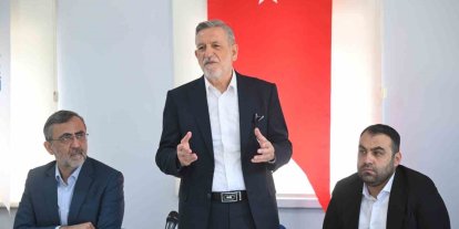 Başkan Burkay’dan terminalde önemli buluşma